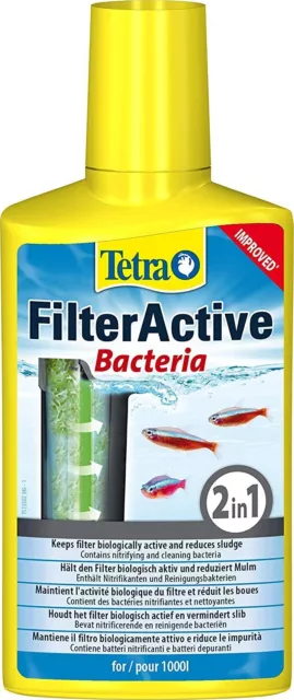 Tetra FilterActive, 250 ml, Tetra FilterActive hält den Filter biologisch ak...