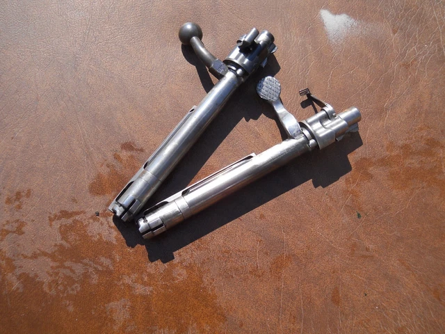 standard large ring K98 action 8mm mauser rifle sporter bolt complete w safety