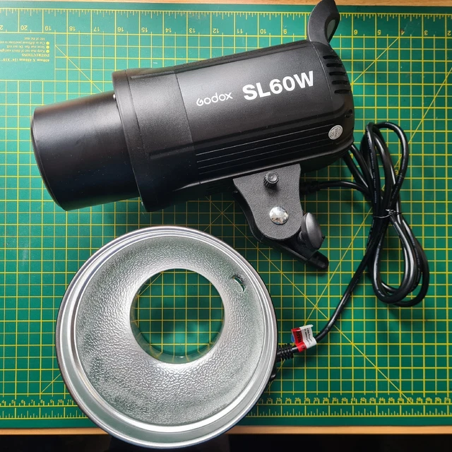 Godox SL-60W 5600-3000K Versión Blanca Luz de Video Fotografía Estudio Luz Reino Unido