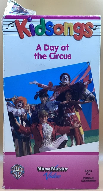 KIDSONGS A DAY At the Circus VHS 1987 **Buy 2 Get 1 Free** EUR 4,96