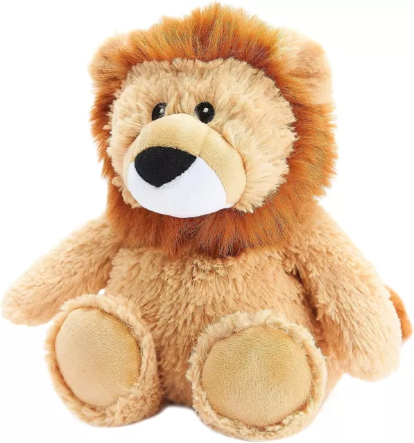 Warmies 13 Fully Heatable Cuddly Toy scented with French Lavender - Lion