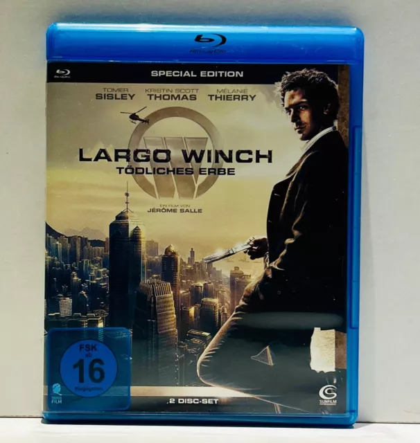 Largo Winch Tödliches Erbe Blu-ray Disc Special Edition BD Bluray TOP-Zustand