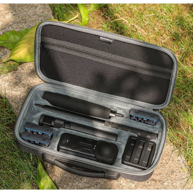 Custodia PGYTECH Per Action Camera - Borsa Protettiva Per DJI Osmo, GoPro, Insta360, Con Divisori - Foto 2