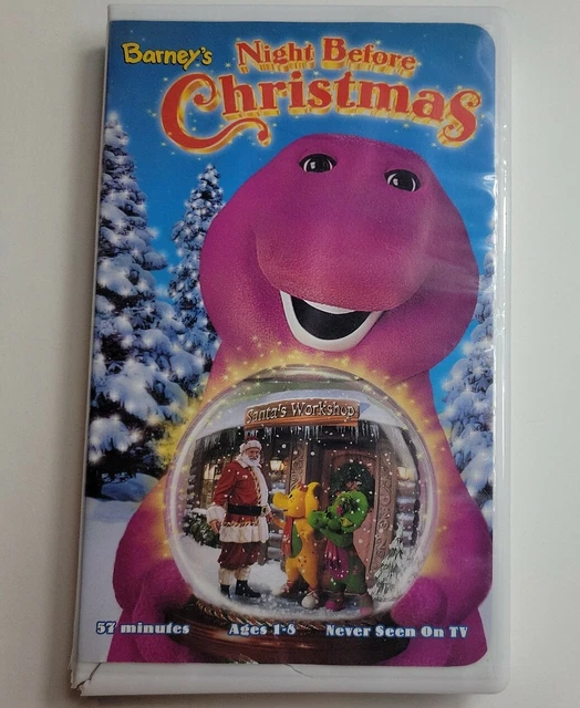 barney-barney-s-night-before-christmas-vhs-1999-9-33-picclick-ca