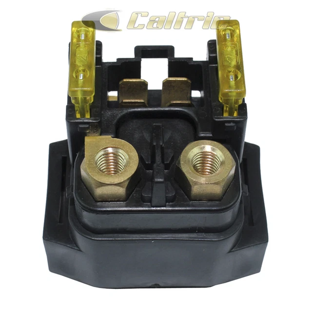 RMSTATOR Relais De Démarreur Solénoïde De Rechange Pour Yamaha YZF R6 / YZF R6S | TTR 90/125 / 230 | WR 250/450 2003 2024 | 5HH 81940 02 00 5HH 81940 00 00 5SL 81940 00 00 40 10  00 5SL 81940 11 00