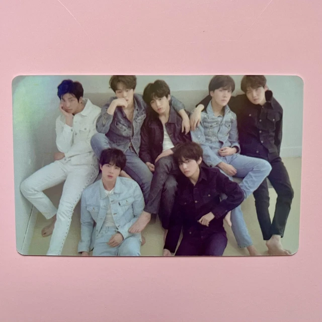 BTS OT7 LOVE Yourself Tear era laser print photocard. Jungkook Bangtan ...