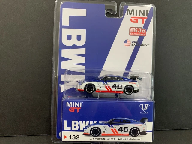 MINI GT LB Works Nissan Skyline GT-R R35 Infinity Motorsport