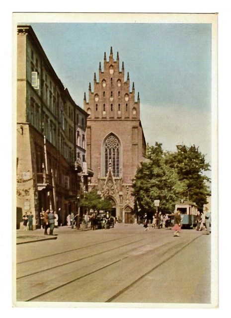 GG: cartolina Cracovia: piazza dominicana, circa 1943