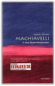 MACHIAVELLI: EINE SEHR KURZE EINFÜHRUNG., Skinner, Quentin., gebraucht; gutes Buch