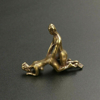 Sex Chinese Bronze Rare Brass Handwork Position Figure Statue Amulet 5 Pcs New