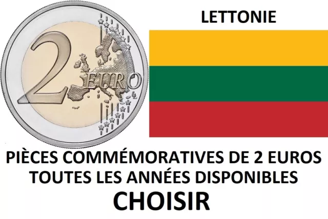 Lituanie - TOUTES ANNÉES DISPONIBLES  2015 / 2023 - 2 Euro Commemorative  - UNC