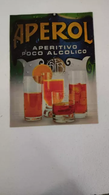 Pubblicita'  Advertising 1981-Aperol-Aperitivo -Aperitif Drink Pubblicita Epoca