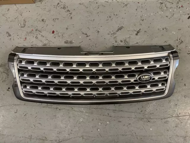 Genuine Oem Range Rover Vogue L405 Front Grill - Atlas Silver - Ck52-Ba163-Ca