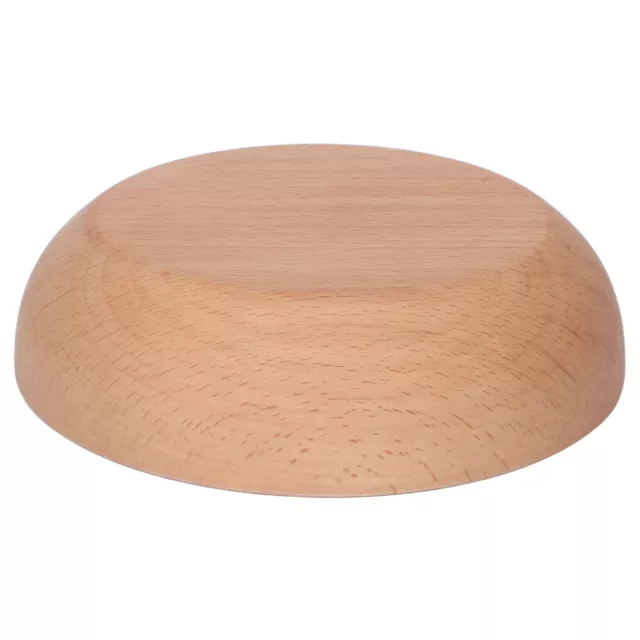 Large Round Wooden Bowl Household Beech Wood Bowl For Serving Salad Fruit