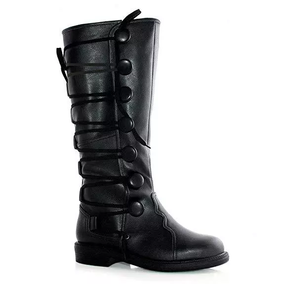 Ellie Scarpe Rinascimento Similpelle 1 " Tacco Uomo Costume Stivali 125-REN