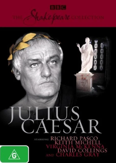 JULIUS CAESAR : Richard Pasco : NEW DVD * Rare OOP* $22.99