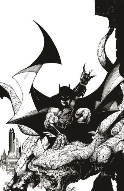 Batman Black And White #1 (Of 6) Cvr A Greg Capullo Dc Comics Dc Comics 9.4