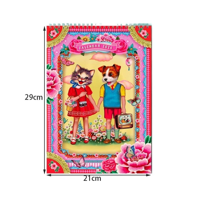 PAPER FUNNY CALENDAR Time Planning 2025 Calendar 2025 Wall Planner Home
