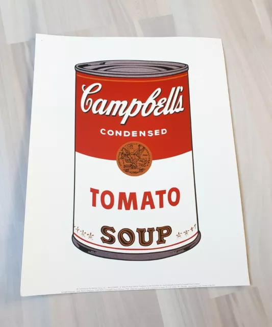 Affiche publicitaire Campbell's Tomato Soup Réédition posters