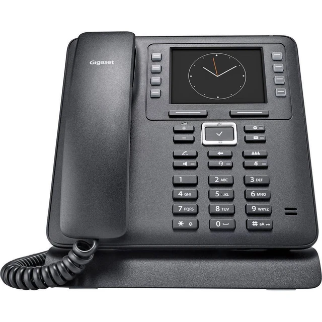 Téléphone VoIP filaire Gigaset Maxwell 3 écran TFT/LCD couleur noir