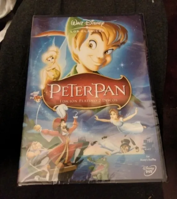 Peter Pan Clasico Disney  Dvd Nuevo Precintado Animacion (Sin Abrir)