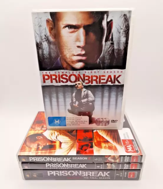 Prison Break The Complete Series Season 1 2 3 4 DVD Box Set PAL Region 4