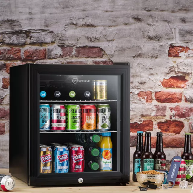 Subcold Super 50 LED Black | Mini Fridge | UK's Top Selling Beer Fridge 2