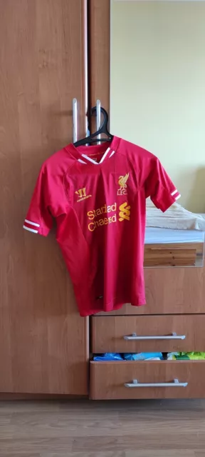 Warrior Liverpool FC maillot de football à domicile 2013/14 garçons M 11-12 ans