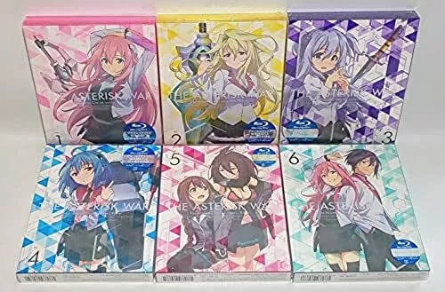 Gakusen Toshi Asterisk Vol.1-14 set Light Novel Anime Japan Yuu