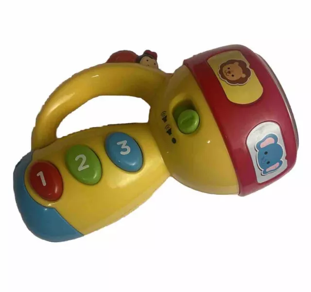 VTech Spin and Learn Color Flashlight Baby Kids Toddler Educational Learning Toy