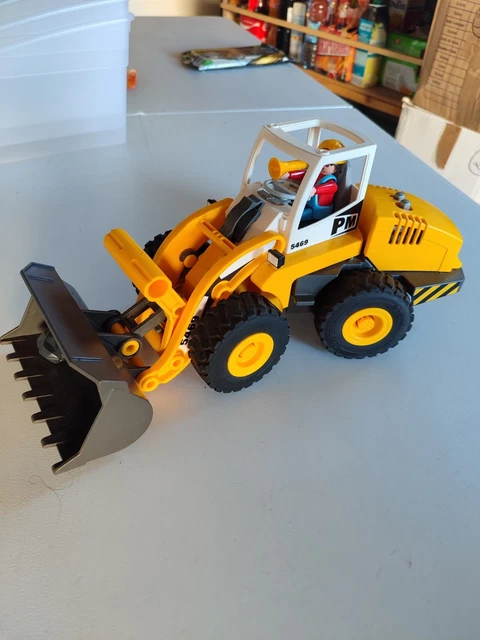 PLAYMOBIL CITY ACTION Chargeuse sur pneu 70445 Chantier EUR 55,00