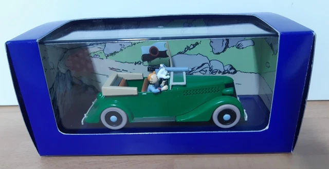 Voiture Tintin Hachette – Échelle 1/24 – N°16 – Oreille Cassée – Collection Complète Avec Fascicule – Neuf En Boîte