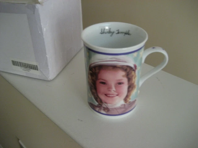Danbury Mint Shirley Temple Collector Mug "Wee Willie Winkie" 1937 - New In Box