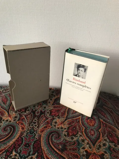 La Pléiade      Arthur Rimbaud       Oeuvres  Complètes      1983