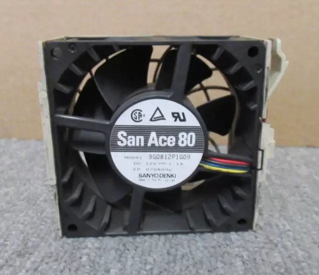 Ventilador de refrigeración servidor intercambiable en caliente Sanyo San Ace 80 9G0812P1G09 80x80x38 mm 4 cables