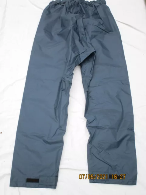 Blaue Regenhose,Trousers Foulweather,RAF,Nässeschutzjacke,Gr. 79/92