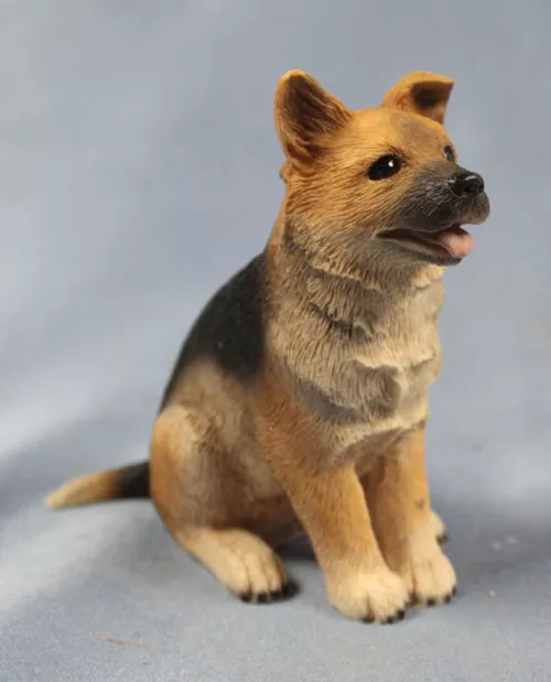 deutscher schäferhund figur tierfigur hund  hundefigur schäferhund