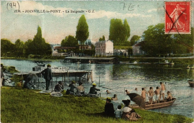 CPA JOINVILLE-le-PONT La Baignade (569996)