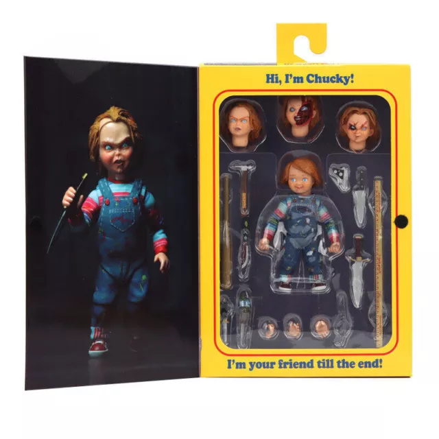 HOT NECA CHUCKY Good Guy Doll Child's Play Ultimate 4