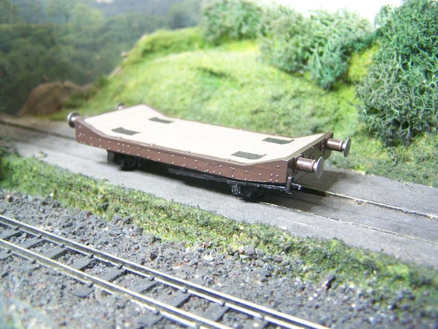 K415 LSWR / SR 12 ton Machinery Truck 4mm 00 Scale, 3D Printed kit 32.