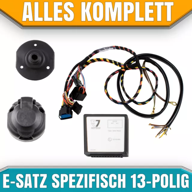 Elektrosatz 13-polig SPEZIFISCH Für Nissan Qashqai II J11 ab 14