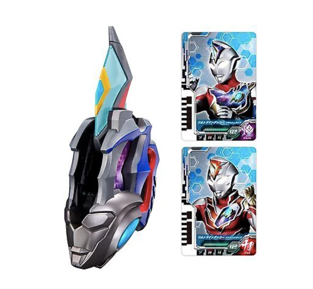Ship Fast from USA - Ultraman Decker DX D FLASHER & Ultra Dimension Cards z