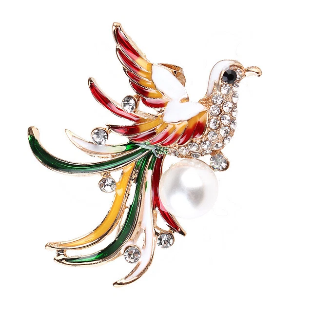 fashion trend personality atmospheric temperament wild corsage jewelry ani#km