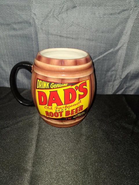 Dad's Root Beer Mug Cup By Teleflora Barrel 4.75"