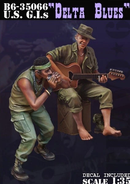 Bravo B6-35066 1/35 America Soldier Vietnam Delta Blues Body Set