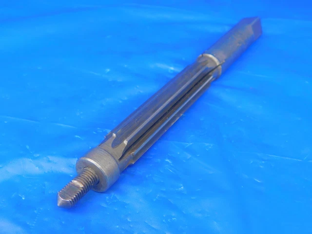 Union 11/16 O.d. Hss Adjustable Expansion Reamer 8 Flute .6875 Onsize Usa Made