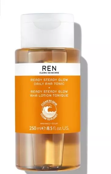 REN Radiance Ready Steady Glow Daily AHA Tonic 250 ml