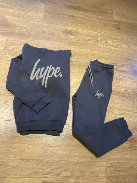Hype Grey Tracksuit Age 13 Years