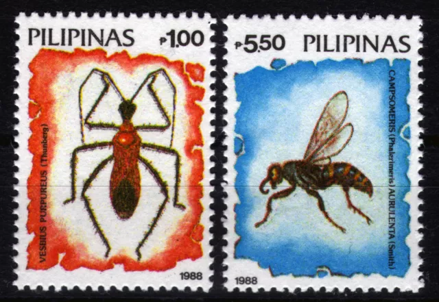 Philippinen 1849-50 **, Raubinsekten, postfrisch