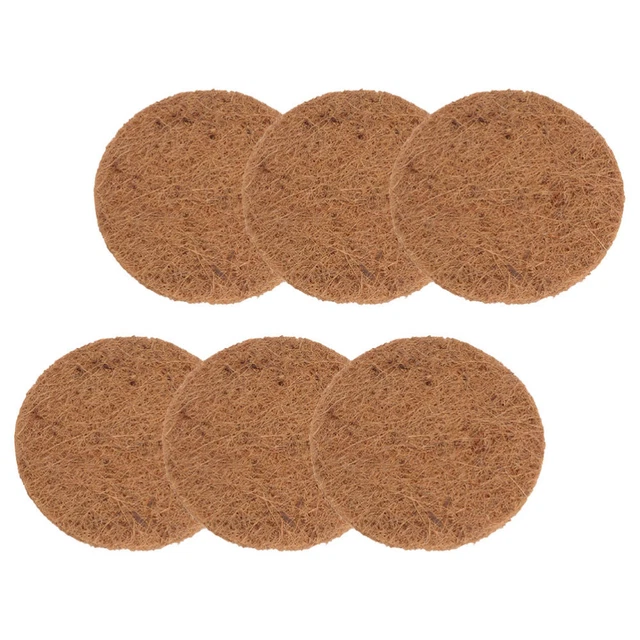6pcs bird nest mats coconut fiber natural mat pigeon nidification mat pigeons